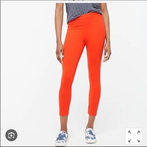 J. Crew Factory Bright Orange Leggings